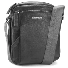 Чоловіча шкіряна сумка Harvey Miller Polo Club 30327