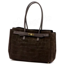 Жіноча шкіряна сумка Camilla PREMIUM 10.004 CROCO