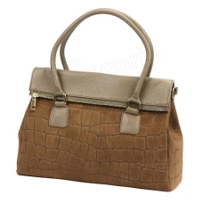 Женская кожаная сумка Camilla PREMIUM 10.015 MN CROCO