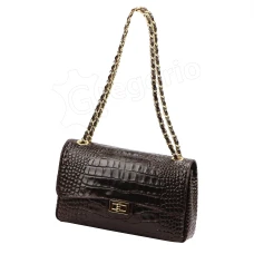 Жіноча шкіряна сумка Camilla PREMIUM 10.027 CROCO