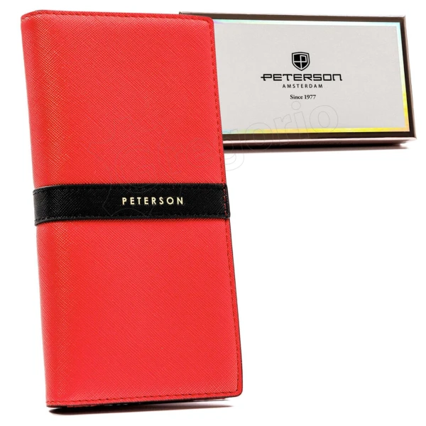 Женский кошелек из экокожи Peterson PTN 004-SAF P