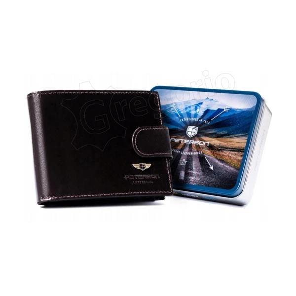 Чоловічий шкіряний гаманець Peterson PTN 22302L-VT