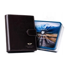 Мужской кожаный кошелек Peterson PTN 22307L-VT