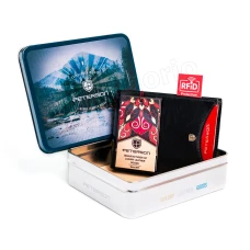 Мужской кожаный кошелек Peterson PTN 304.01 2-1-1