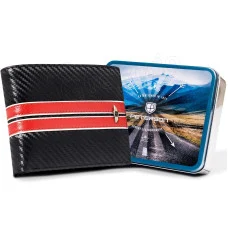 Мужской кожаный кошелек Peterson PTN 304 MOTO1