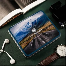 Мужской кожаный кошелек Peterson PTN 304 MOTO2