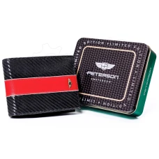 Мужской кожаный кошелек Peterson PTN 304 MOTO3 Мужской кожаный кошелек Peterson PTN 304 MOTO3