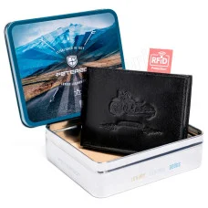 Чоловічий шкіряний гаманець Peterson PTN 304BIKE