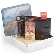 Чоловічий шкіряний гаманець Peterson PTN 304Z 2-1-1 Чоловічий шкіряний гаманець Peterson PTN 304Z 2-1-1