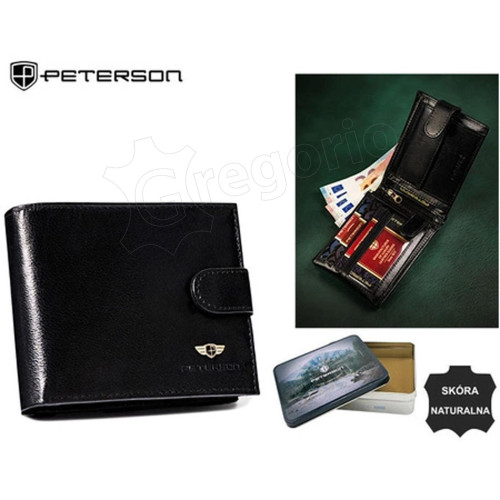 Чоловічий шкіряний гаманець Peterson PTN 304Z-P