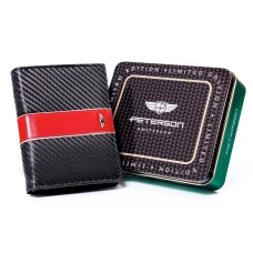 Мужской кожаный кошелек Peterson PTN 317 MOTO3 Мужской кожаный кошелек Peterson PTN 317 MOTO3