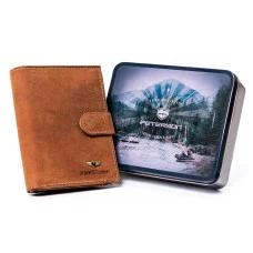 Мужской кожаный кошелек Peterson PTN 333Z 2-1-5