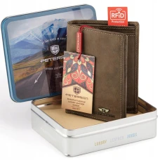 Чоловічий шкіряний гаманець Peterson PTN 339 2-1-4 HUNTER