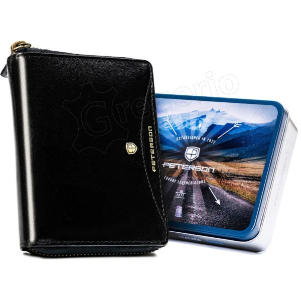 Мужской кожаный кошелек Peterson PTN 340.01