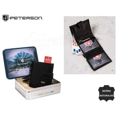 Мужской кожаный кошелек Peterson PTN 365Z 2-1-1 Мужской кожаный кошелек Peterson PTN 365Z 2-1-1