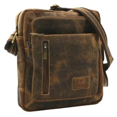 Мужская кожаная сумка Peterson PTN 4092-TMH