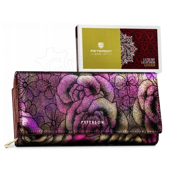 Женский кожаный кошелек Peterson PTN 42100-MD