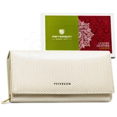 Жіночий шкіряний гаманець Peterson PTN 42106-SBR-BE