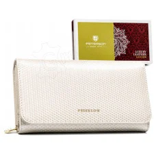Жіночий шкіряний гаманець Peterson PTN 421077-SBR-BE Жіночий шкіряний гаманець Peterson PTN 421077-SBR-BE