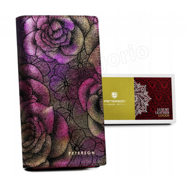 Женский кожаный кошелек Peterson PTN 421431-MD
