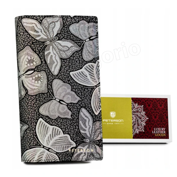 Жіночий шкіряний гаманець Peterson PTN 421431-ONBF