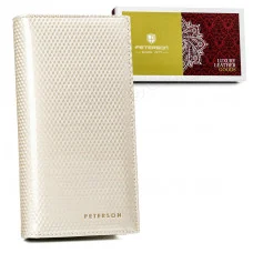 Женский кожаный кошелек Peterson PTN 421431-SBR-BE