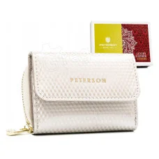 Женский кожаный кошелек Peterson PTN 423229-SBR-BE Женский кожаный кошелек Peterson PTN 423229-SBR-BE