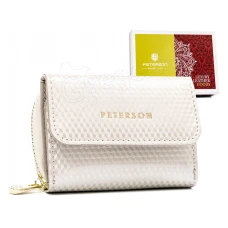 Женский кожаный кошелек Peterson PTN 423229-SBR-BE Женский кожаный кошелек Peterson PTN 423229-SBR-BE