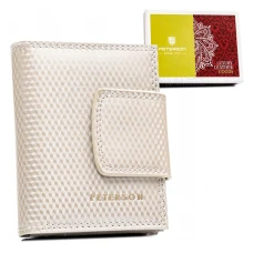 Женский кожаный кошелек Peterson PTN 42329-SBR-BE Женский кожаный кошелек Peterson PTN 42329-SBR-BE