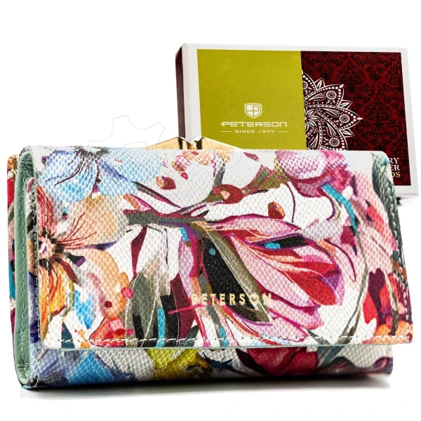 Жіночий гаманець із екошкіри Peterson PTN 55020-NB