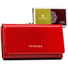 Женский кожаный кошелек Peterson PTN 55020-SGN Женский кожаный кошелек Peterson PTN 55020-SGN