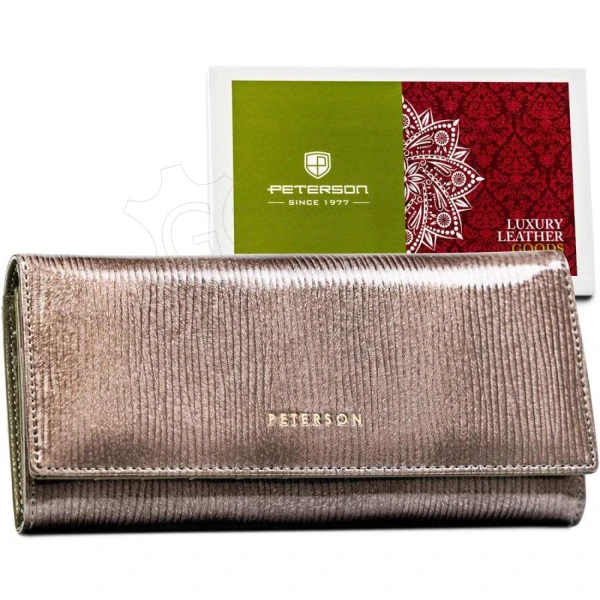 Жіночий шкіряний гаманець Peterson PTN 72401-PR