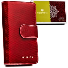 Жіночий шкіряний гаманець Peterson PTN 76116-SBR