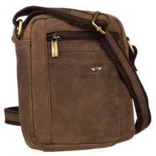 Чоловіча шкіряна сумка Peterson PTN-8020-TGH