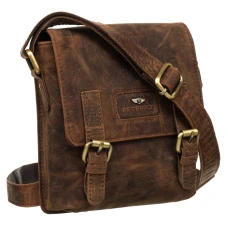 Мужская кожаная сумка Peterson PTN 996-S-NSH