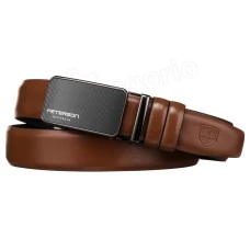 Чоловічий ремінь Peterson PTN A002 BROWN Чоловічий ремінь Peterson PTN A002 BROWN