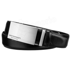Чоловічий ремінь Peterson PTN A005 BLACK Чоловічий ремінь Peterson PTN A005 BLACK