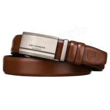 Мужской ремень Peterson PTN A006 BROWN