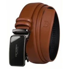 Чоловічий ремінь Peterson PTN A013-AB TAN Чоловічий ремінь Peterson PTN A013-AB TAN