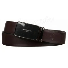 Мужской ремень Peterson PTN A013 D.BROWN