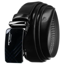 Чоловічий ремінь Peterson PTN A014 BLACK