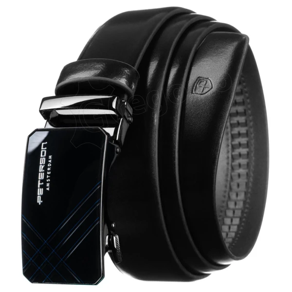 Мужской ремень Peterson PTN A014 BLACK