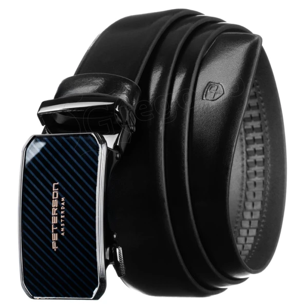 Мужской ремень Peterson PTN A016 BLACK