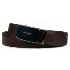 Мужской ремень Peterson PTN A016 D.BROWN