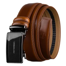 Мужской ремень Peterson PTN A018-AS BROWN