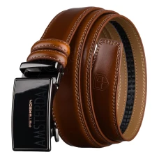 Мужской ремень Peterson PTN A022-AS BROWN