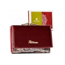 Жіночий шкіряний гаманець Peterson PTN BS-412 SNAKE