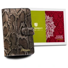 Жіночий шкіряний гаманець Peterson PTN BS-603 SNAKE