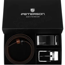 Подарунковий набір Peterson PTN KL-B003-S001 BLACK-BROWN