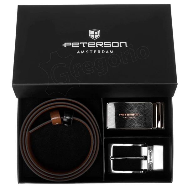 Подарочный набор Peterson PTN KL-B004-S001 BLACK-BROWN